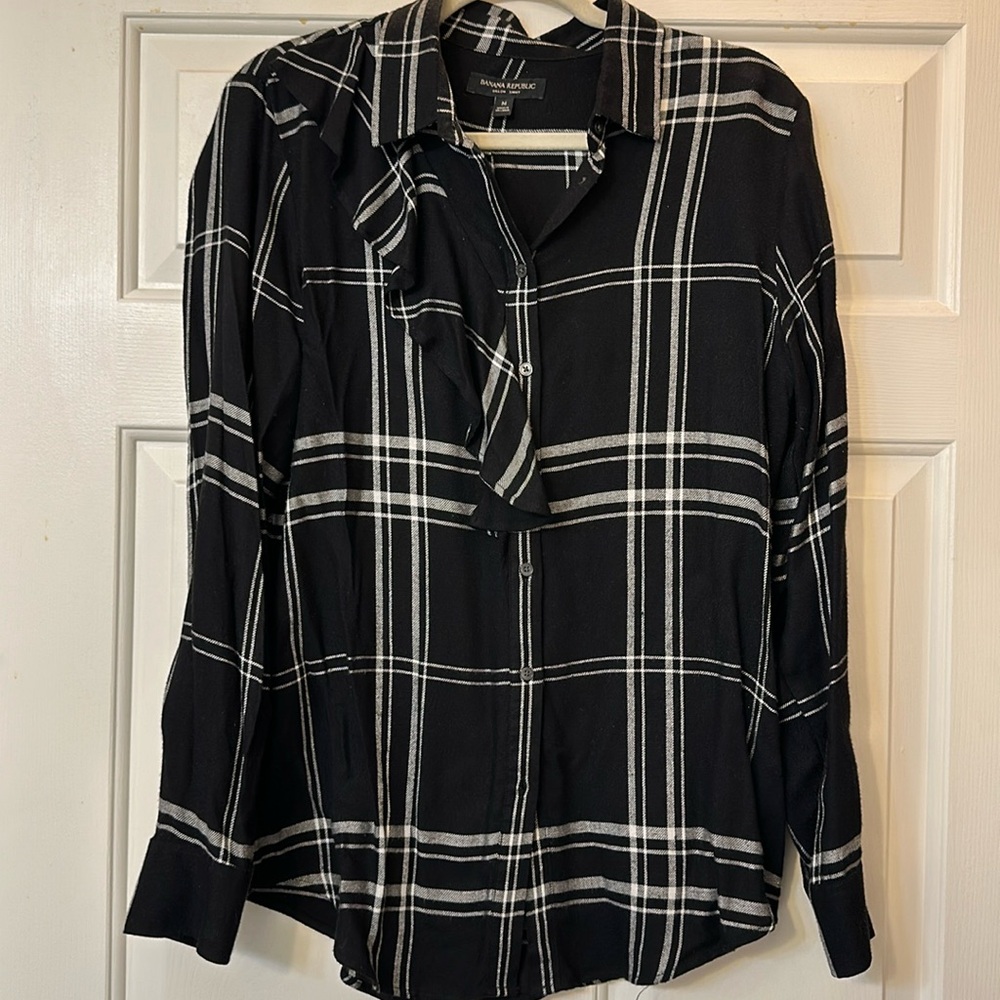 Plaid Blouse
